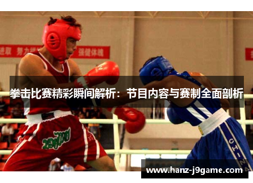 拳击比赛精彩瞬间解析：节目内容与赛制全面剖析